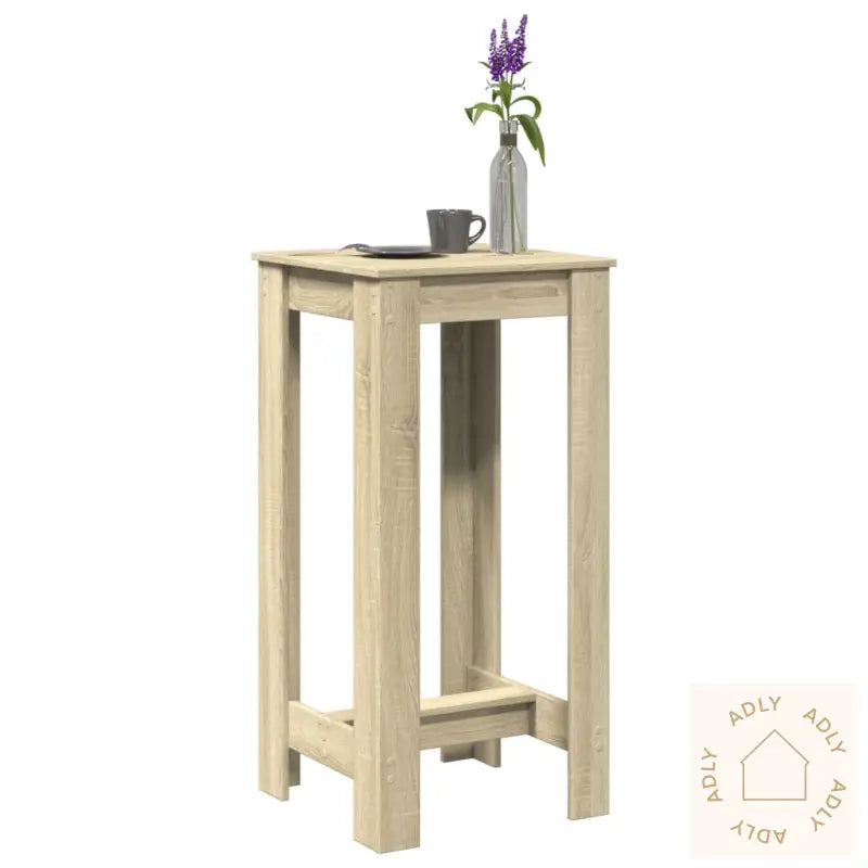 Barbord Sonoma Eik 51X50X103,5 Cm Konstruert Tre