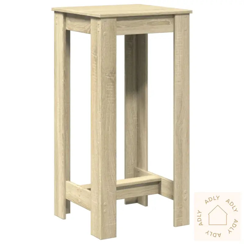 Barbord Sonoma Eik 51X50X103,5 Cm Konstruert Tre