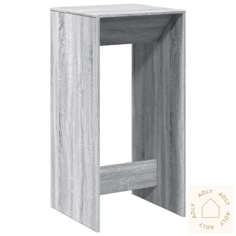 Barbord Grå Sonoma Eik 51X50X103,5 Cm Konstruert Tre