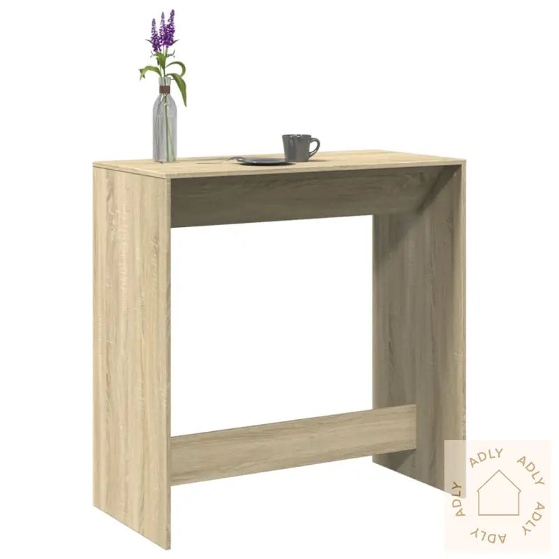 Barbord Sonoma Eik 102X50X103,5 Cm Konstruert Tre