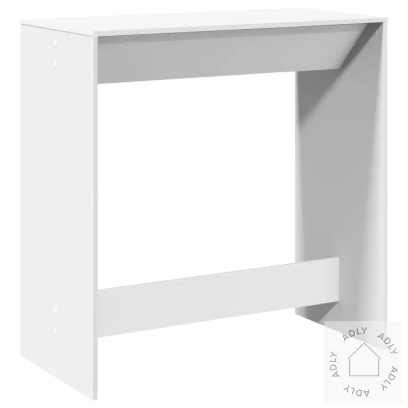 Barbord Hvit 102X50X103,5 Cm Konstruert Tre