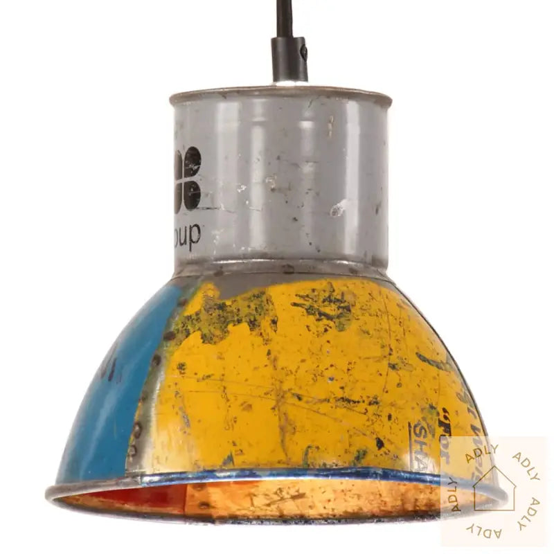 Industriell Hengelampe 25 W Flerfarget Rund 17 Cm E27