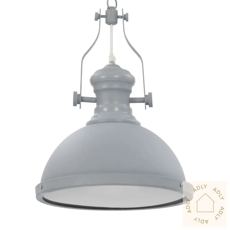 Taklampe Grå Rund E27