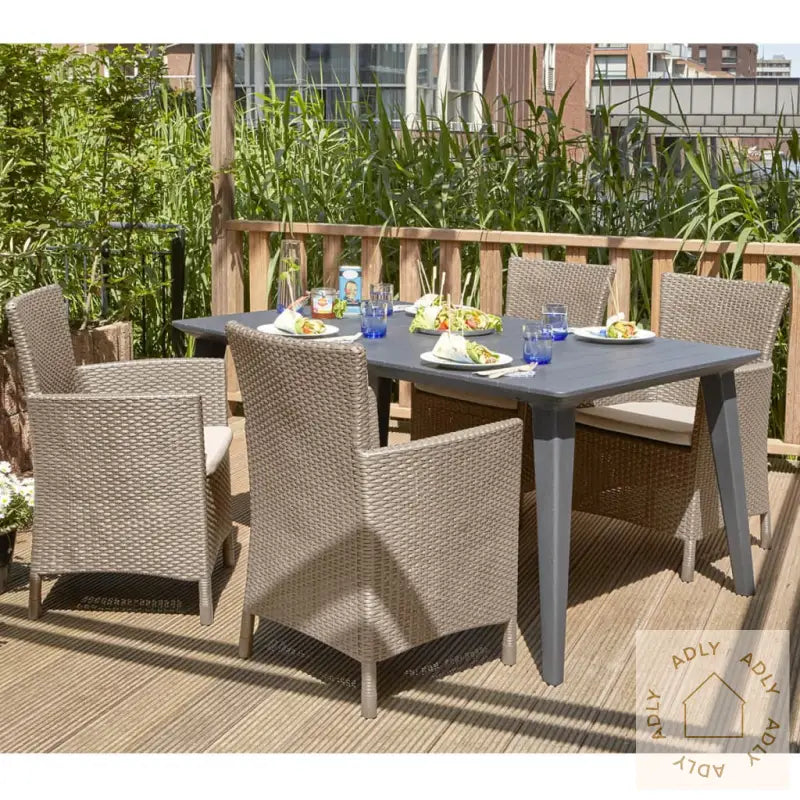 Keter Hagespisestol Iowa Cappuccino 215519