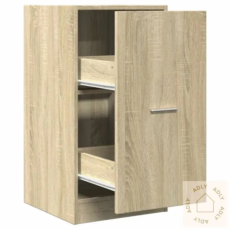 Apotekskap Sonoma Eik 40X41X77,5 Cm Konstruert Tre