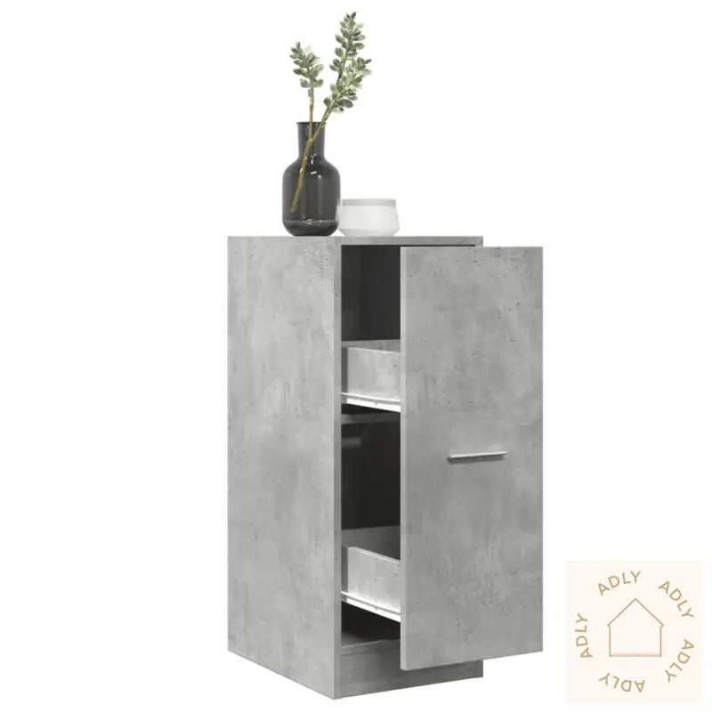 Apotekskap Betonggrå 30X41X77,5 Cm Sponplater