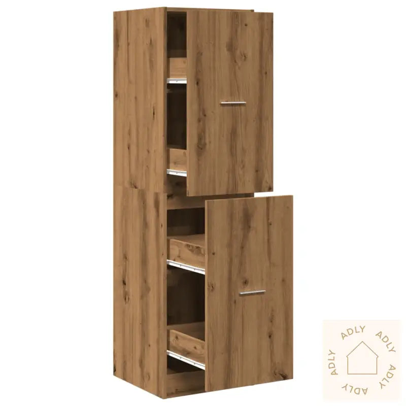 Apotekskap Artisan Eik 40X41X144,5 Cm Konstruert Tre