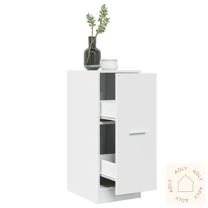 Apotekskap Hvit 30X41X77,5 Cm Konstruert Tre