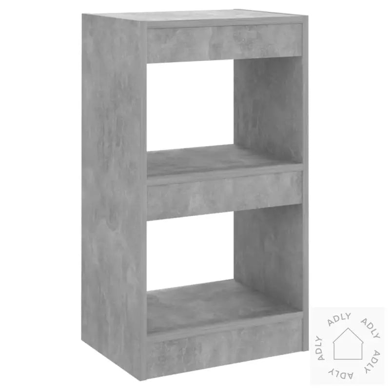 Bokhylle/Romdeler Betonggrå 40X30X72 Cm
