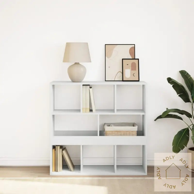 Bokhylle/Romdeler Hvit 100X33X94,5 Cm