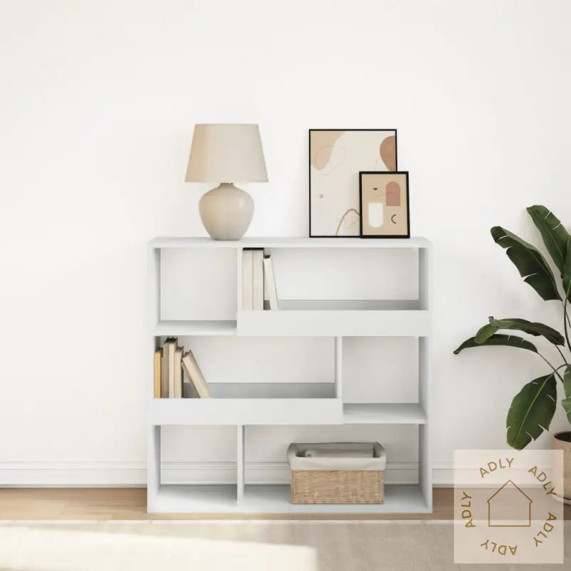 Bokhylle/Romdeler Hvit 100X33X94,5 Cm