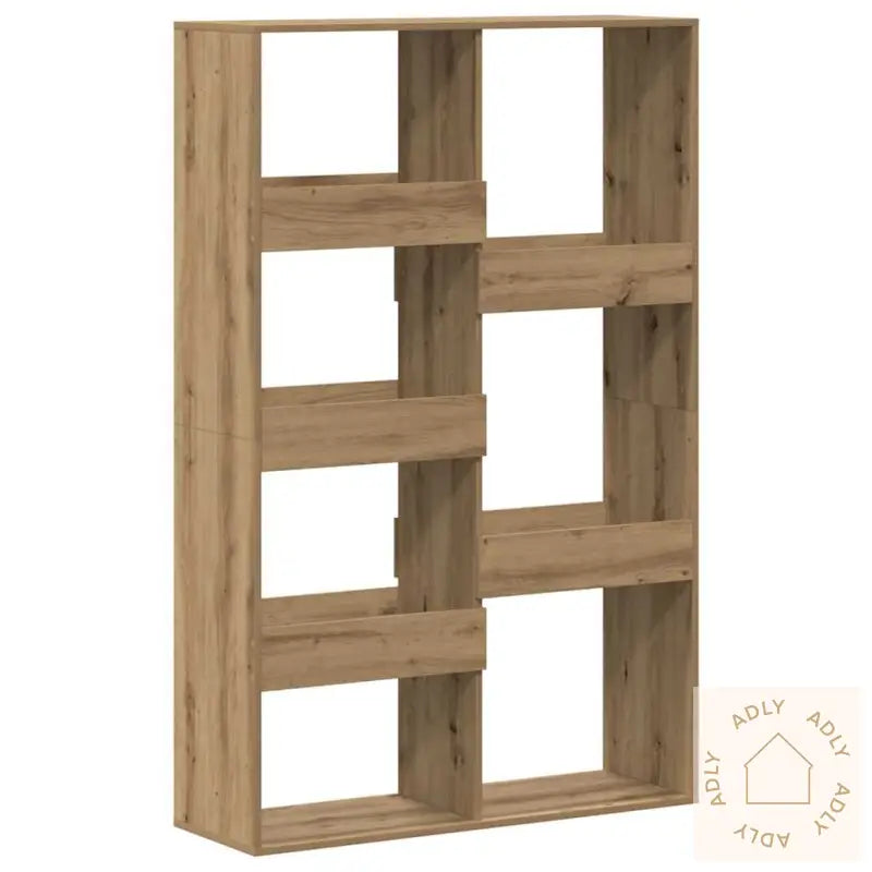 Bokhylle Artisan Eik 100X33X155,5 Cm Konstruert Tre