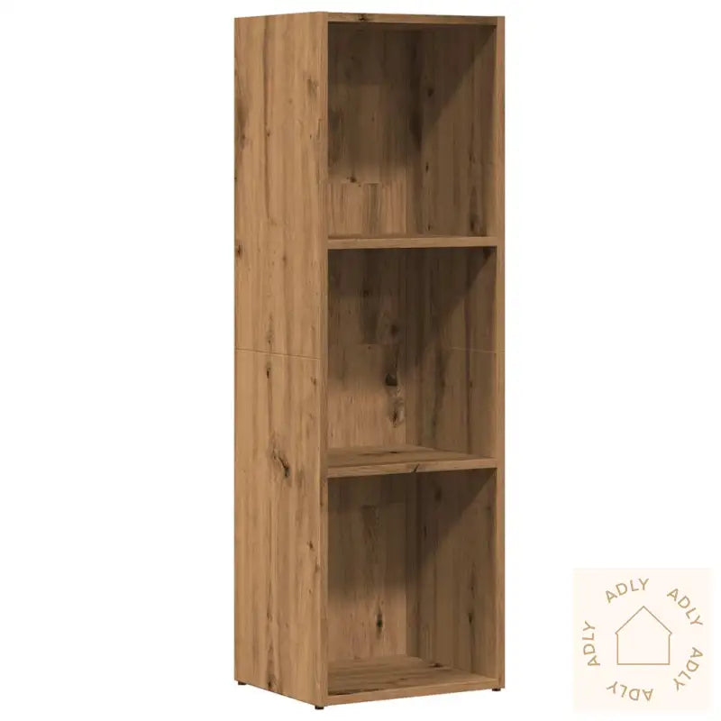 Bokhylle Artisan Eik 36X30X114 Cm Konstruert Tre
