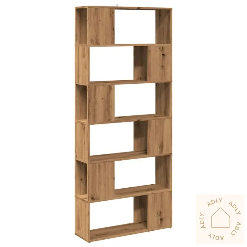 Bokhylle/Romdeler Artisan Eik 80X24X186 Cm