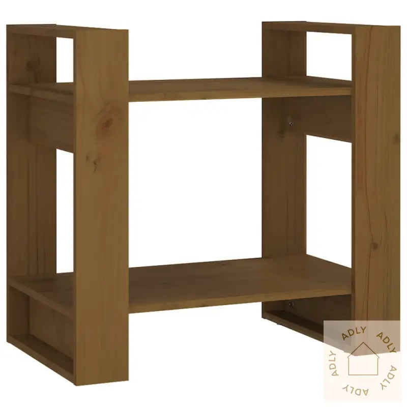 Bokhylle/Romdeler Honningbrun 60X35X57 Cm Heltre