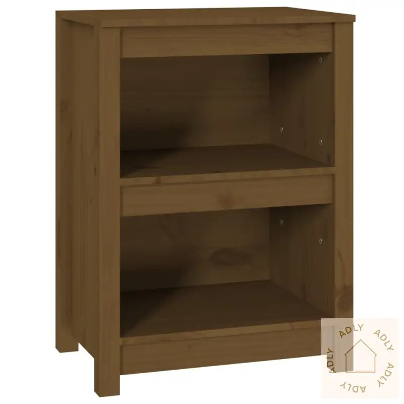Bokhylle Honningbrun 50X35X68 Cm Heltre Furu