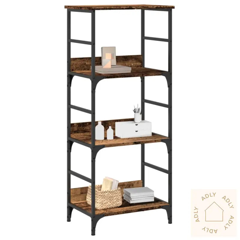 Bokhylle Gammelt Tre 50X33X117,5 Cm Konstruert Tre