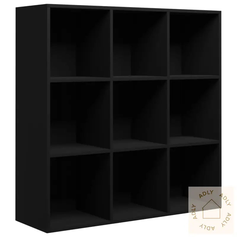 Bokhylle Svart 98X29X97,5 Cm Konstruert Tre