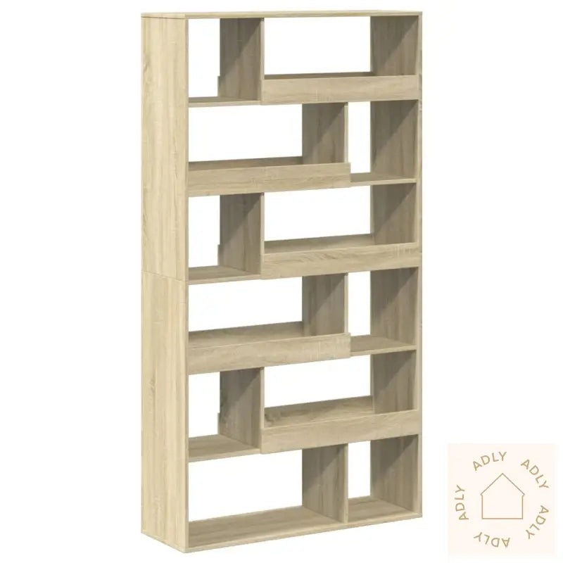 Bokhylle Sonoma Eik 100X33X187,5 Cm Konstruert Tre