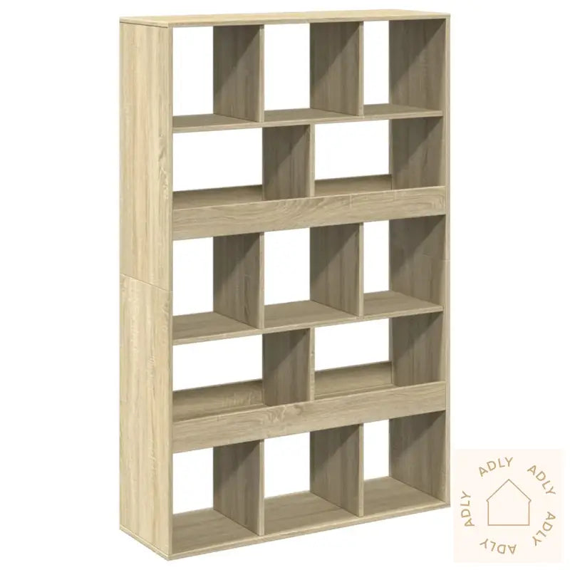 Bokhylle Sonoma Eik 100X33X156,5 Cm Konstruert Tre