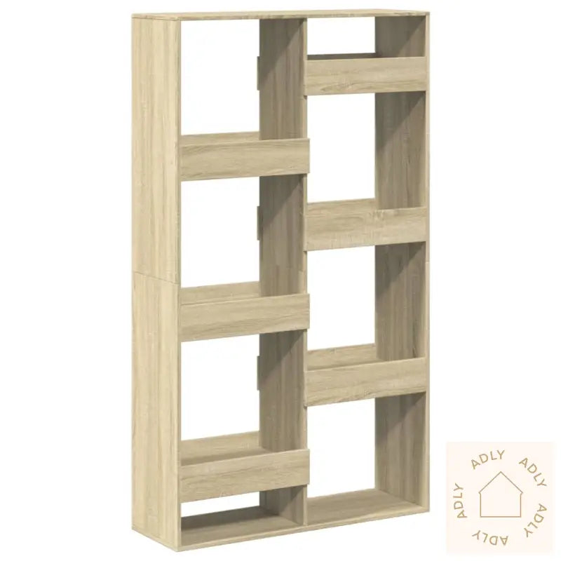 Bokhylle Sonoma Eik 100X33X175 Cm Konstruert Tre