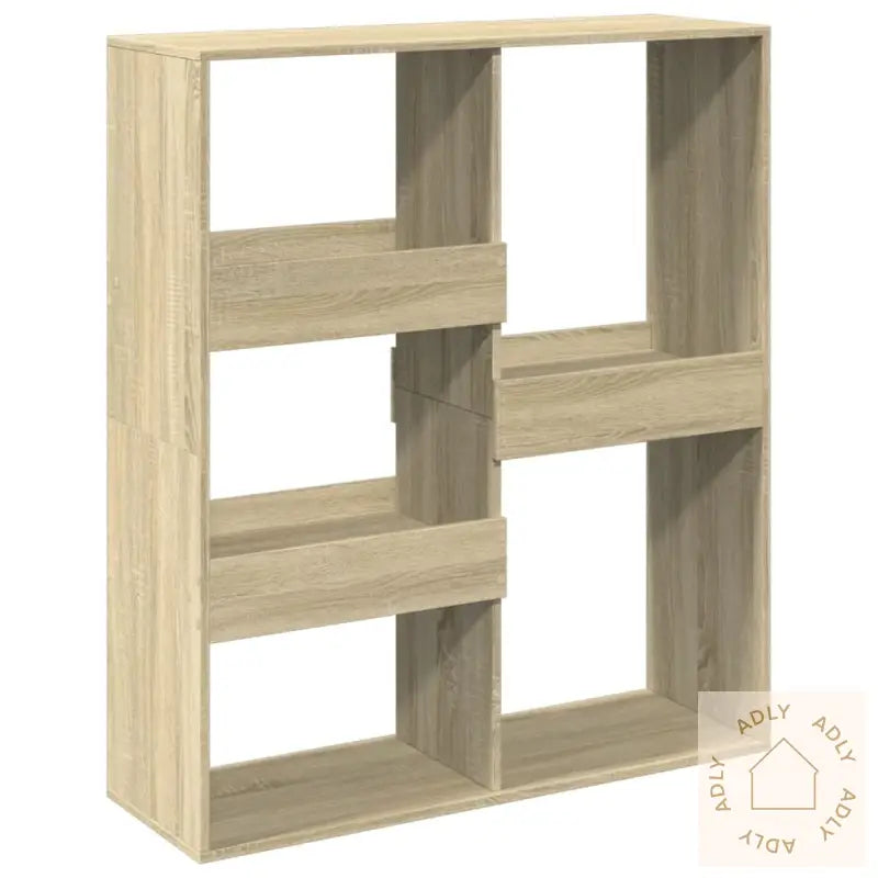 Romdeler Sonoma Eik 100X33X115 Cm Konstruert Tre