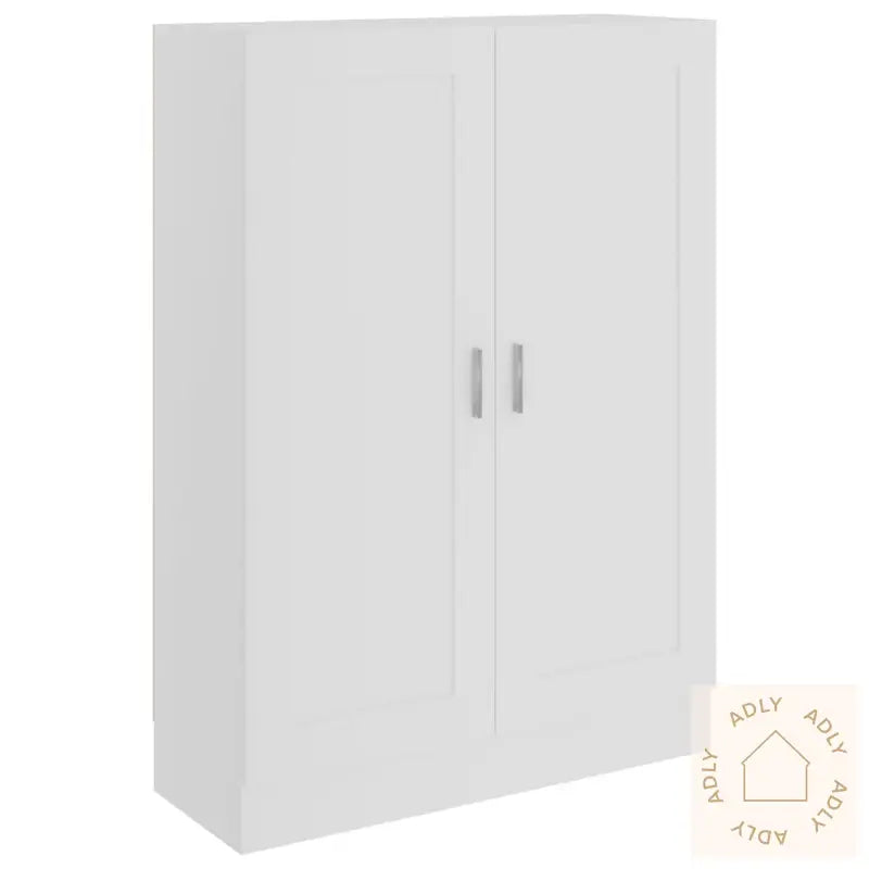 Bokhylle Hvit 82,5X30,5X115 Cm Konstruert Tre