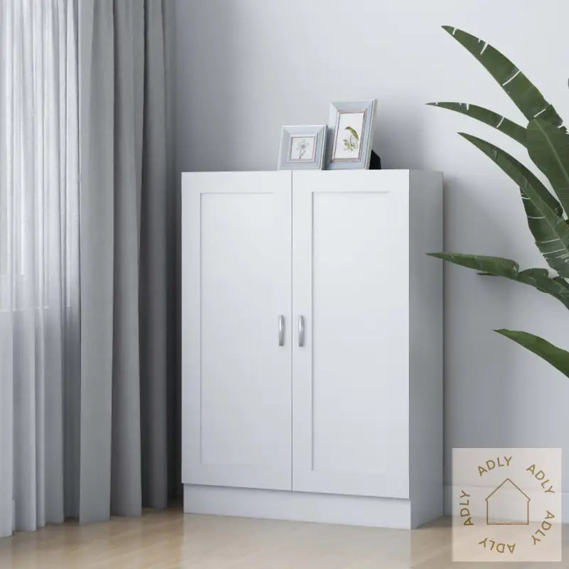 Bokhylle Hvit 82,5X30,5X115 Cm Konstruert Tre