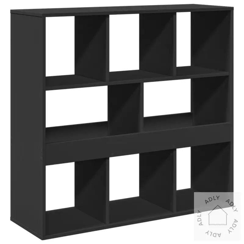 Romdeler Svart 100X33X94,5 Cm Konstruert Tre