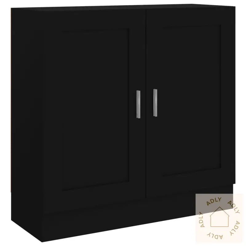 Bokhylle Svart 82,5X30,5X80 Cm Konstruert Tre