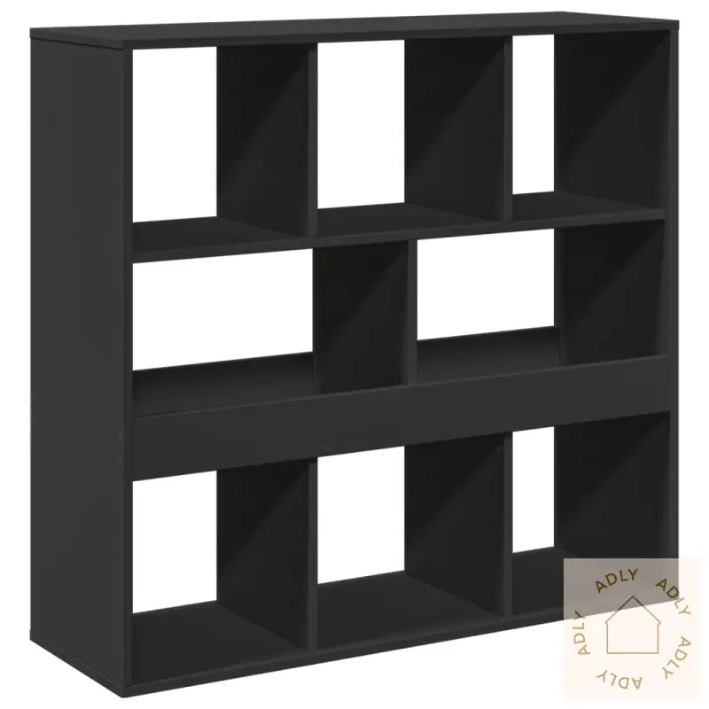 Bokhylle/Romdeler Svart 100X33X94,5 Cm