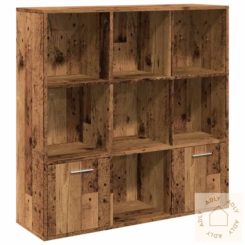 Bokhylle Gammelt Tre 98X29X97,5 Cm Konstruert Tre