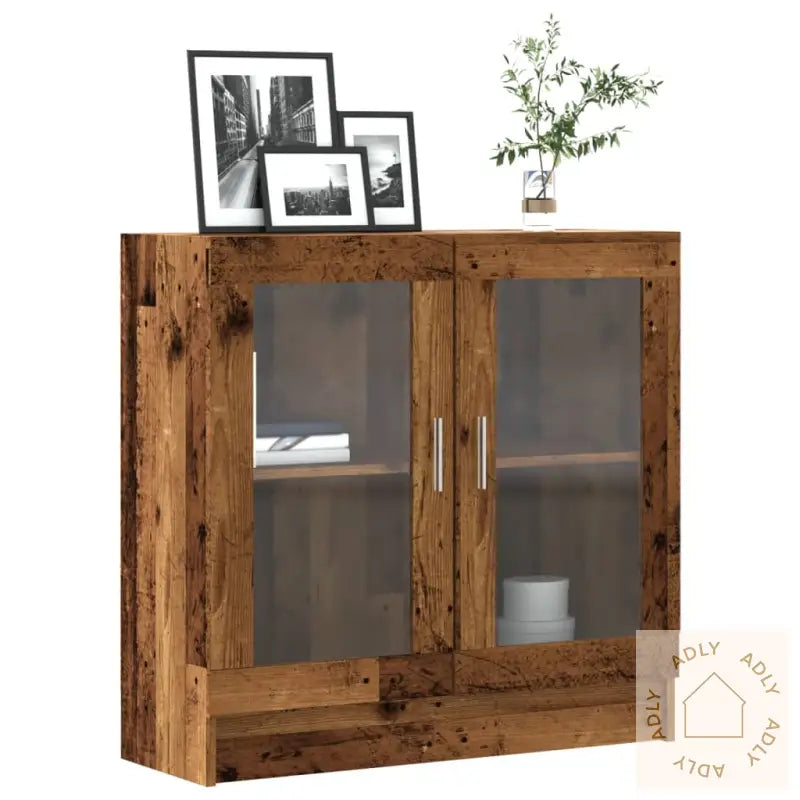 Bokhylle Gammelt Tre 82,5X30,5X80 Cm Konstruert Tre