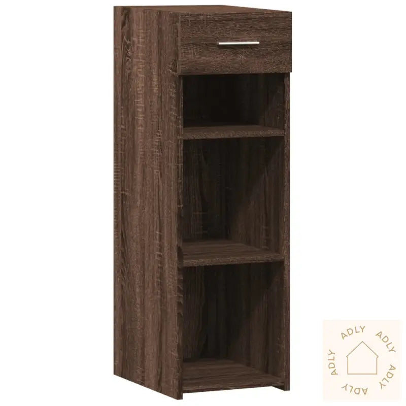Skjenk Brun Eik 40X42,5X93 Cm Konstruert Tre