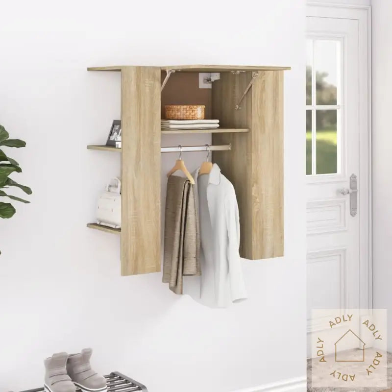 Gangskap Sonoma Eik 97,5X37X99 Cm Konstruert Tre