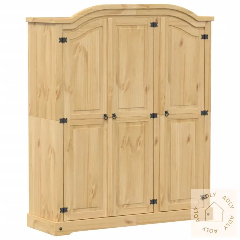 Garderobe Corona 151,5X52X186 Cm Heltre Furu