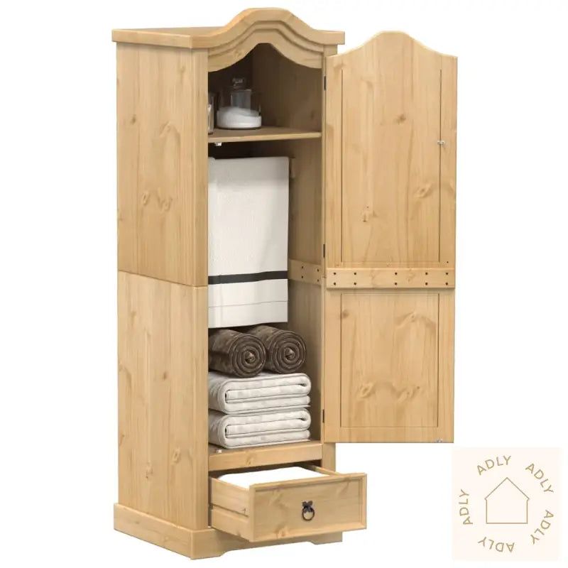 Garderobe Corona 55X52X170 Cm Heltre Furu