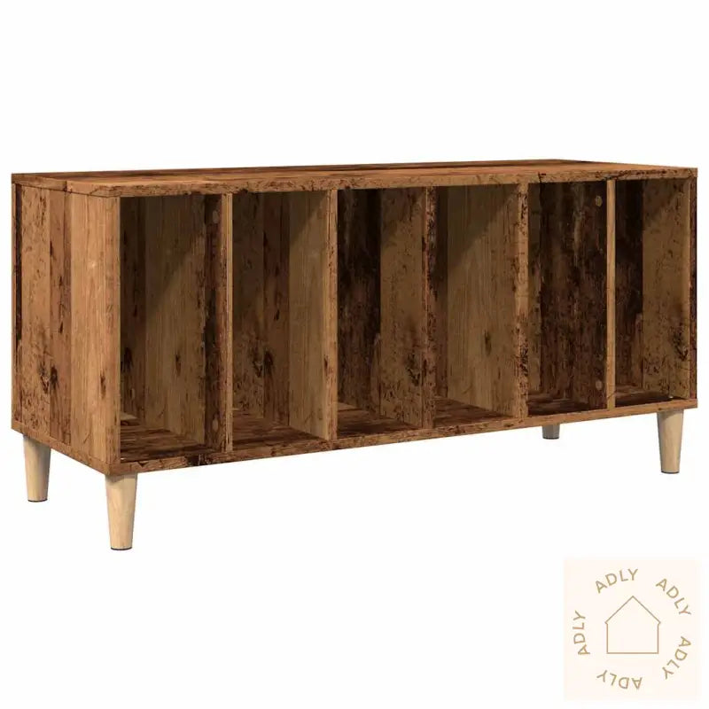 Plateskap Gammelt Tre 100X38X48 Cm Konstruert Tre