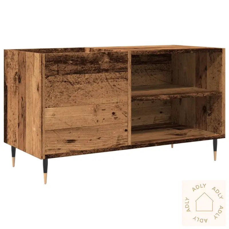 Plateskap Gammelt Tre 84,5X38X48 Cm Konstruert Tre