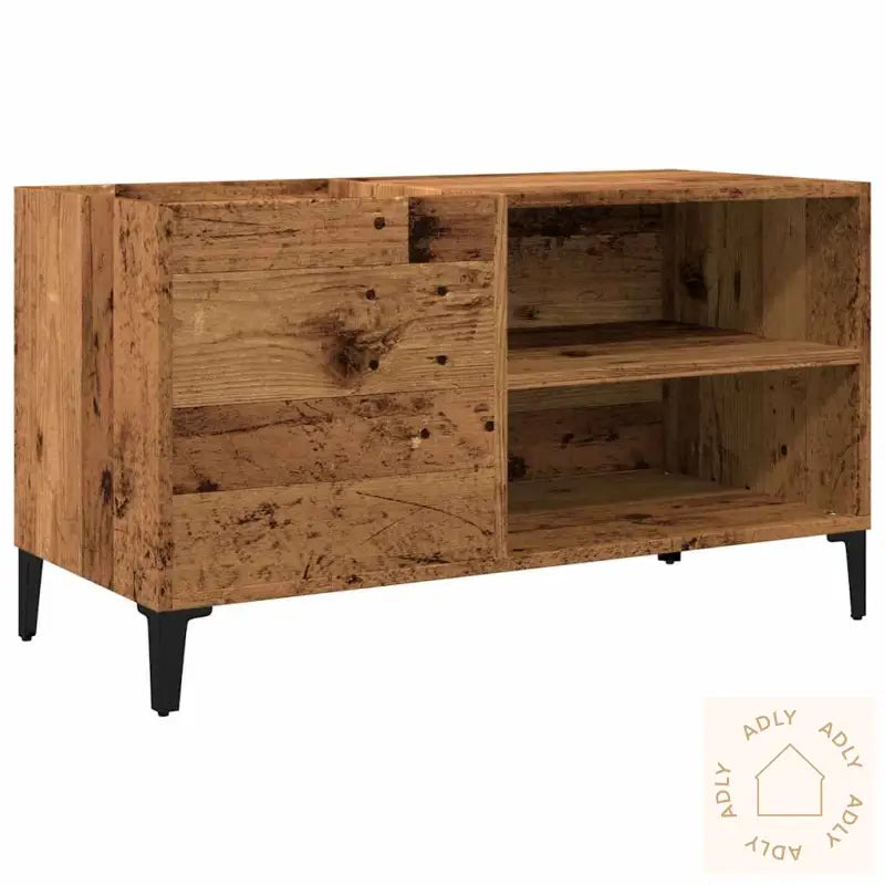 Plateskap Gammelt Tre 84,5X38X48 Cm Konstruert Tre