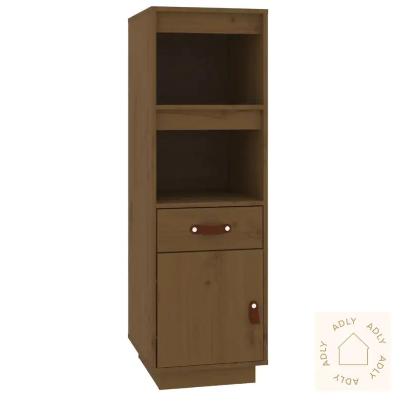 Highboard Honningbrun 34X40X108,5 Cm Heltre Furu