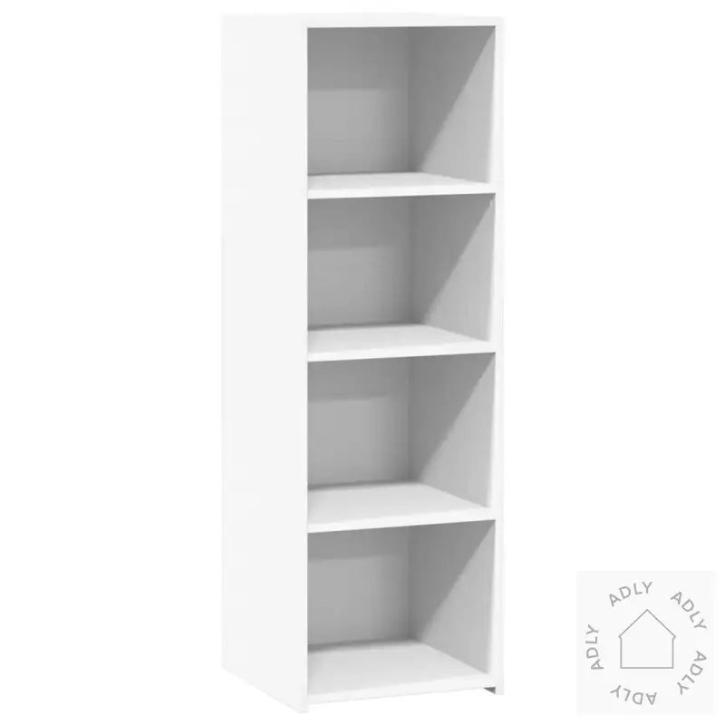 Hylle Hvit 40X41X124 Cm Konstruert Tre