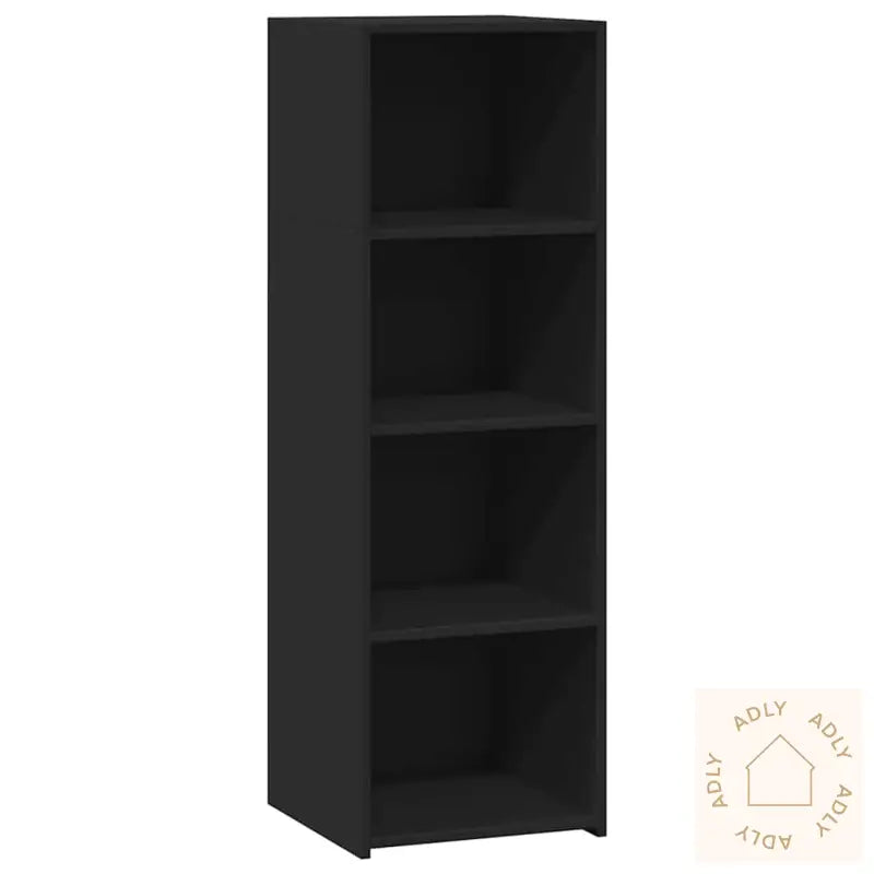 Hylle Svart 40X41X124 Cm Konstruert Tre