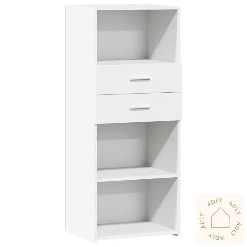 Hylle Hvit 50X42,5X124 Cm Konstruert Tre