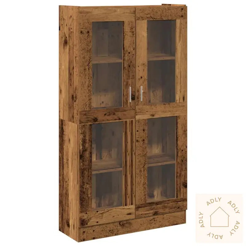 Highboard Gammelt Tre 82,5X30,5X150 Cm Konstruert Tre