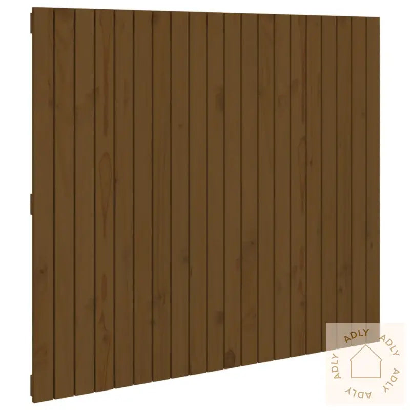 Veggmontert Hodegavl Honningbrun 127,5X3X110 Cm Heltre Furu