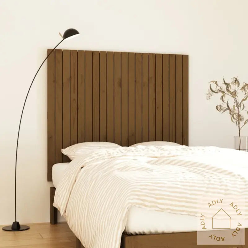 Veggmontert Hodegavl Honningbrun 127,5X3X110 Cm Heltre Furu