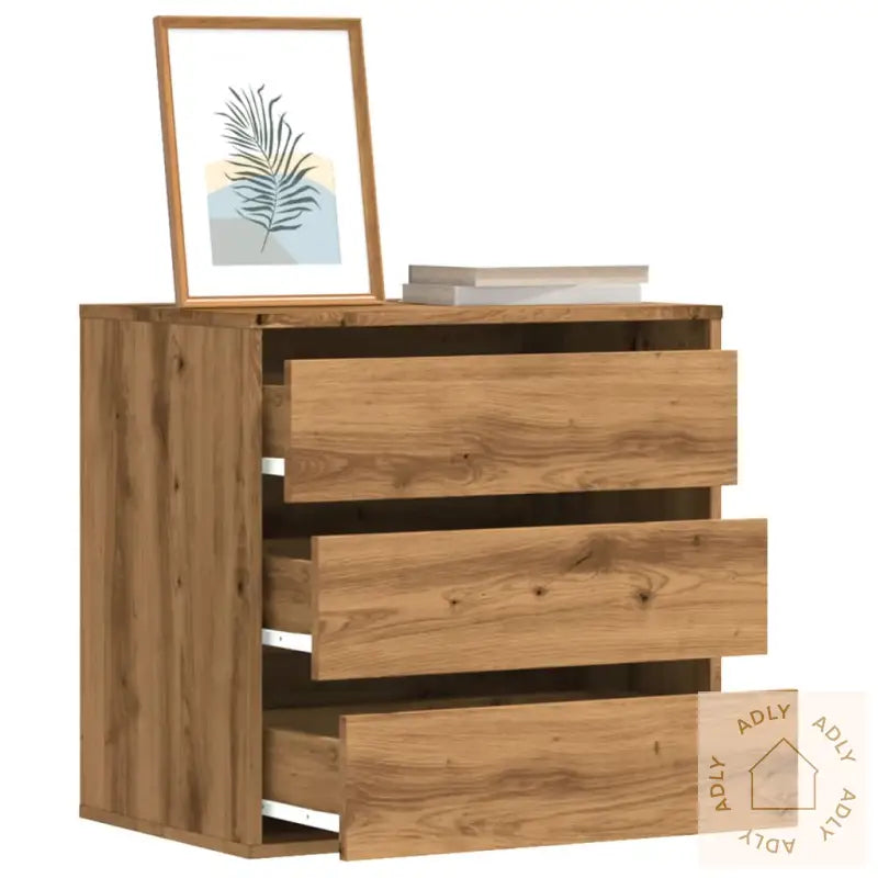 Kommode Artisan Eik 60X41X58 Cm Konstruert Tre