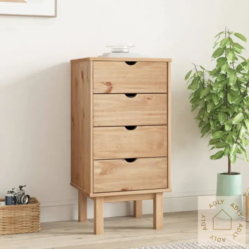 Kommode Otta 45X39X90 Cm Heltre Furu