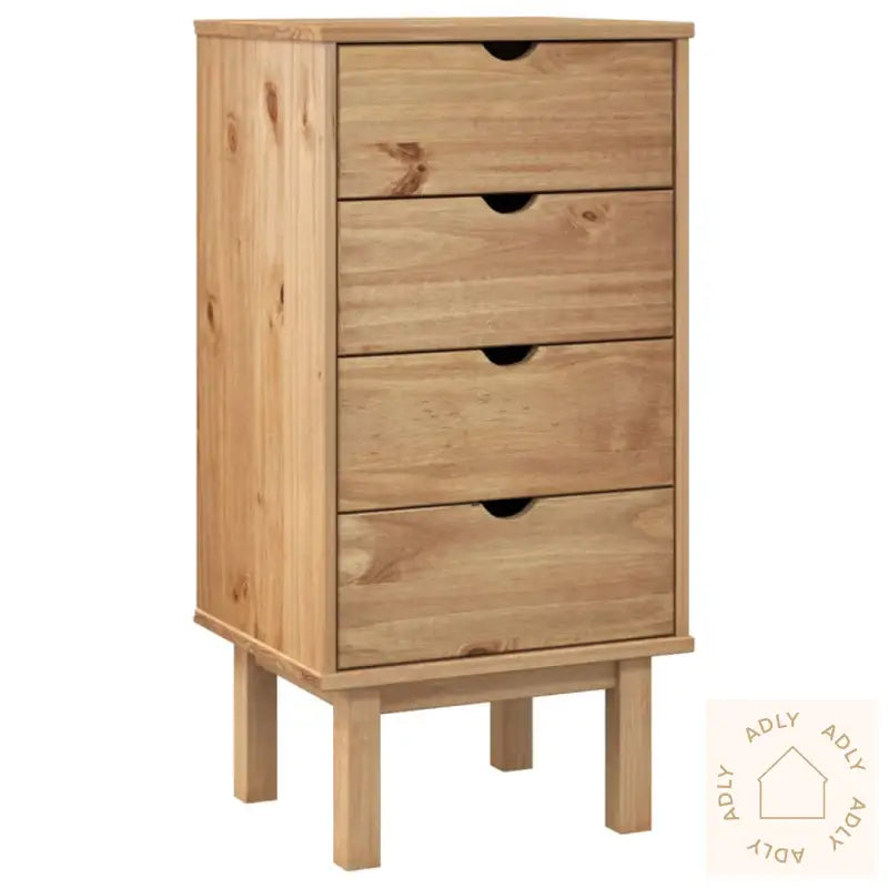 Kommode Otta 45X39X90 Cm Heltre Furu